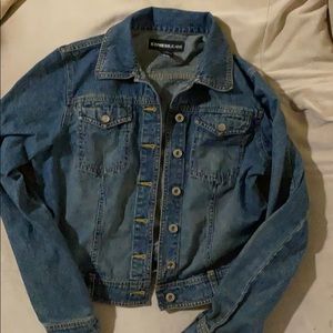 Express Cropped Jean Jacket